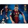 ! Super Udsalg Desk Mat/Hård Bordmåtte/Bordskåner - Lionel Messi - 34,5x49,5 cm
