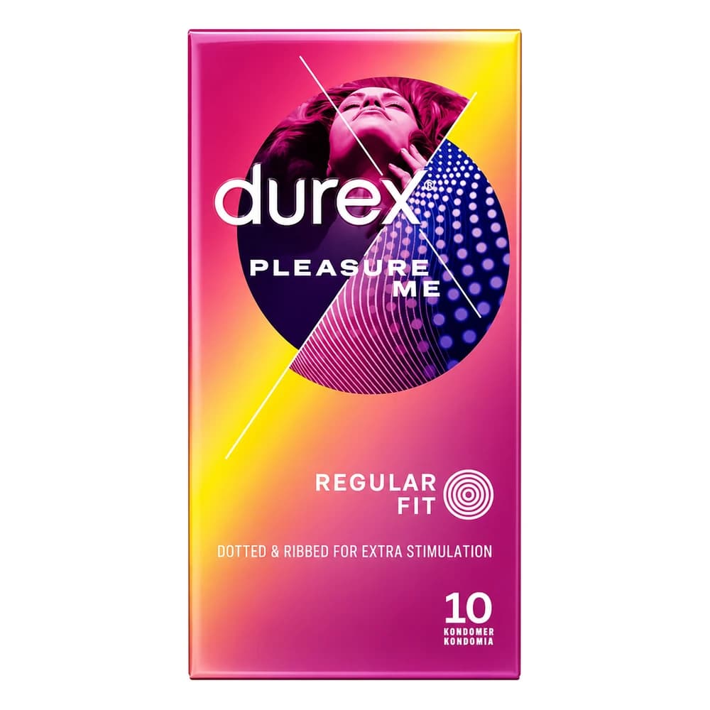 Durex Pleasuremax/Pleasure Me 10 stk