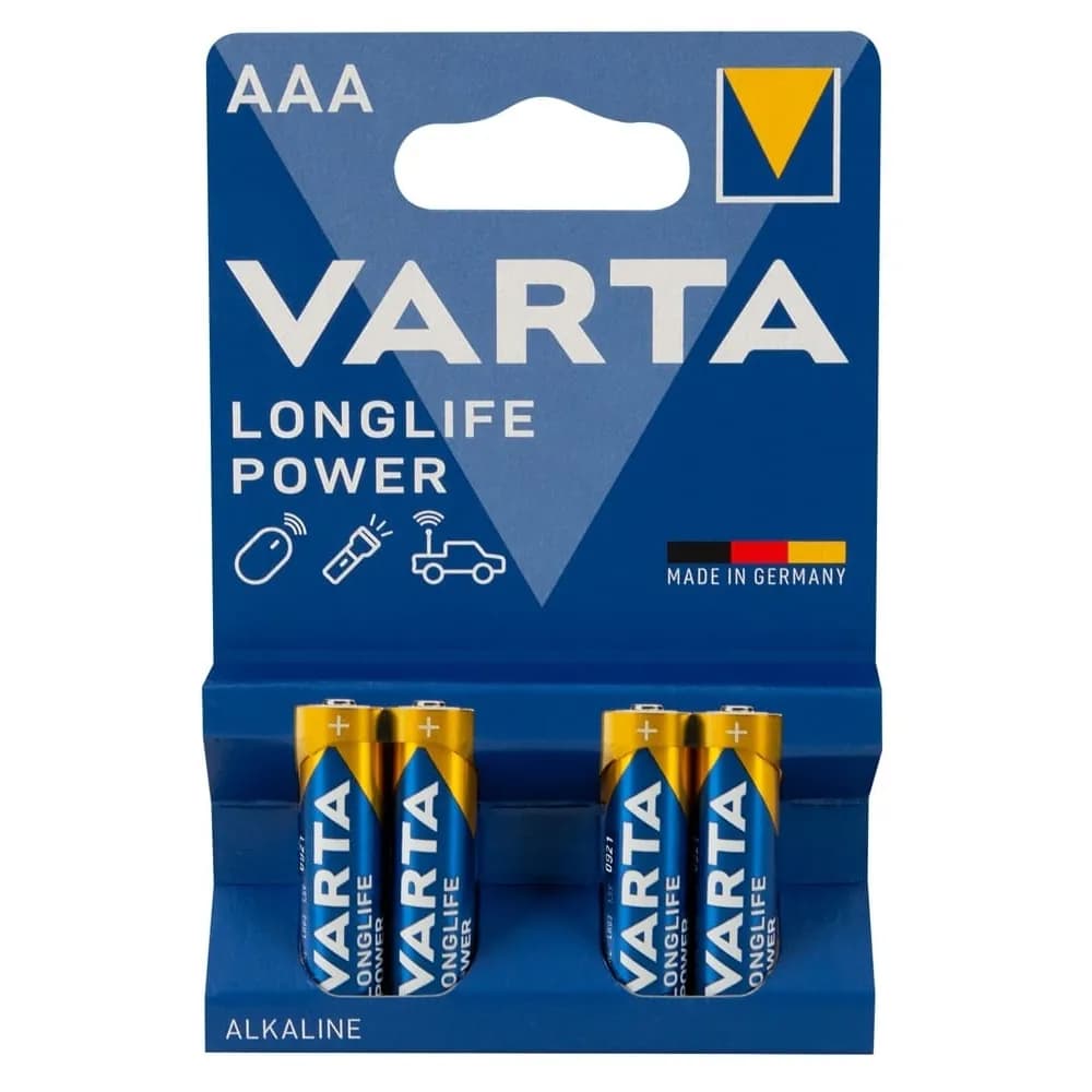 Varta Longlife Power AAA 4 stk