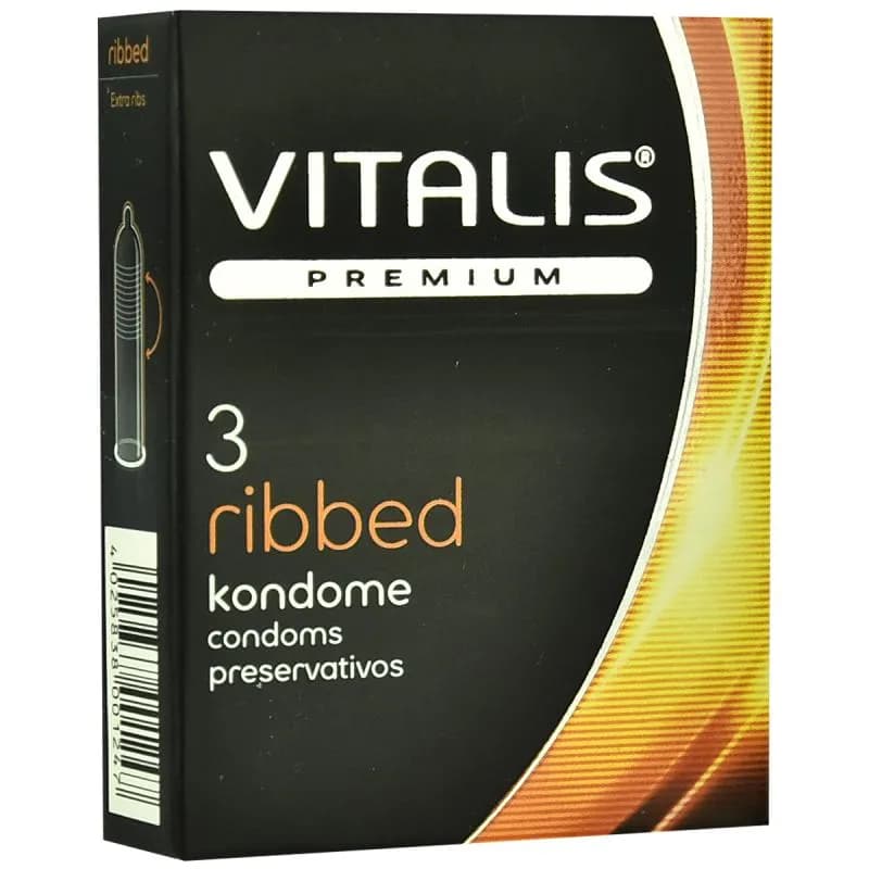 VITALIS Ribbed 1 stk
