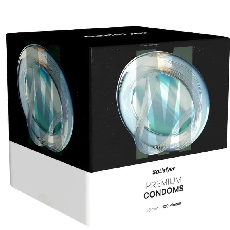 Satisfyer Premium Condoms 56 mm 100-stk view 2