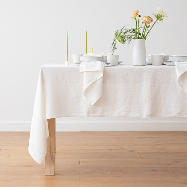 Dug i hør, Off White, Twill