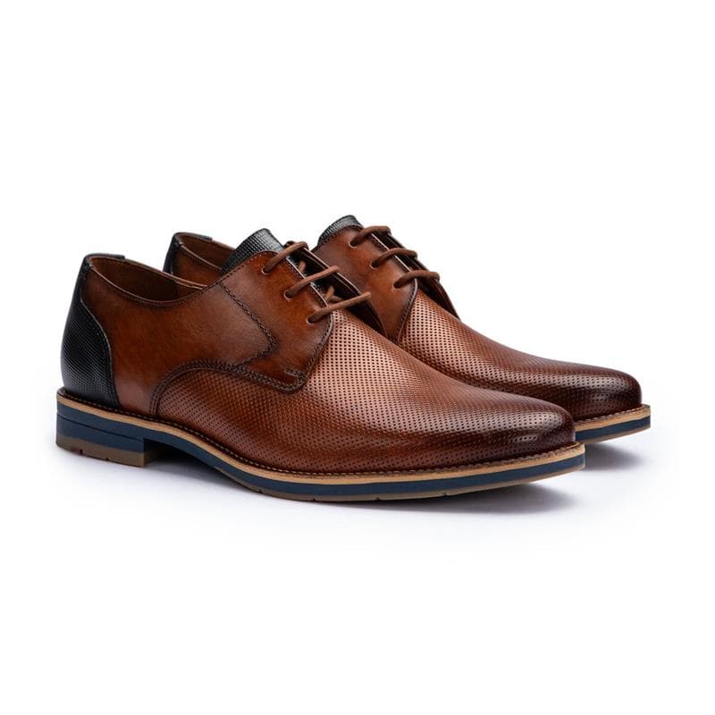 LLOYD DRIFT 1Herre Sko BROWN/NAVY Str. 49,5