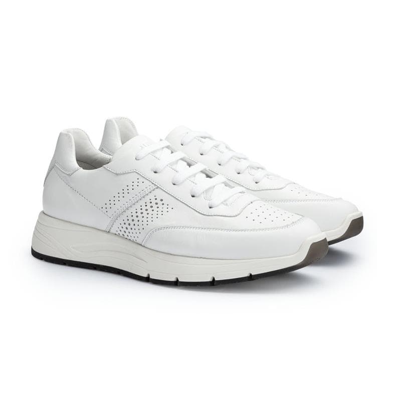 LLOYD ECHO LUXE Herre Sneaker WHITE Str. 46,5