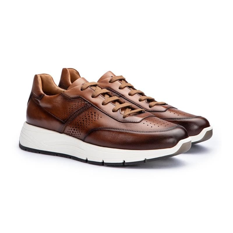 LLOYD ECHO LUXE Herre Sneaker COGNAC Str. 42,5