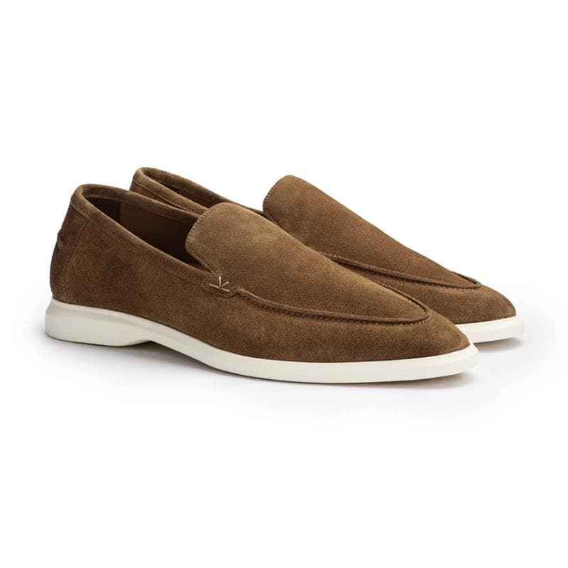 LLOYD STRIDE FLEX Herre Loafer CAMEL Str. 45