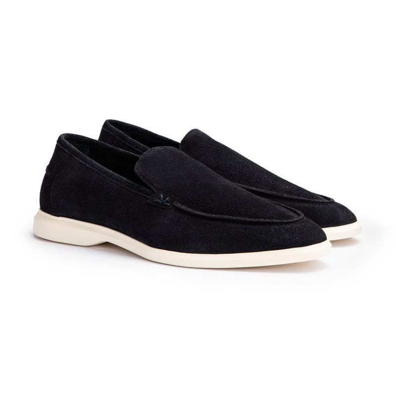 LLOYD STRIDE FLEX Herre Loafer NAVY Str. 44,5