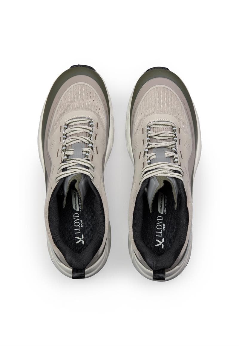 LLOYD DASH X Herre Sneaker OLIVE/GREY Str. 44 view 2