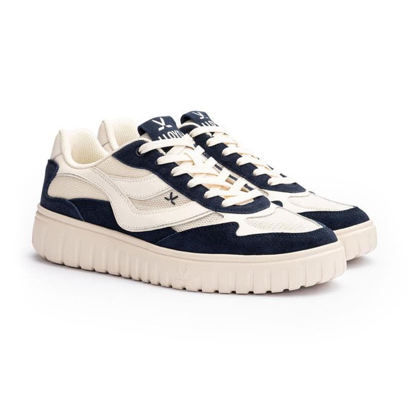 LLOYD TORO WAVE Herre Sneaker NAVY/WHITE Str. 43