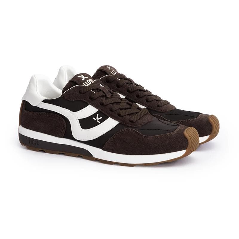 LLOYD STRADO Herre Sneaker DK.BROWN Str. 40