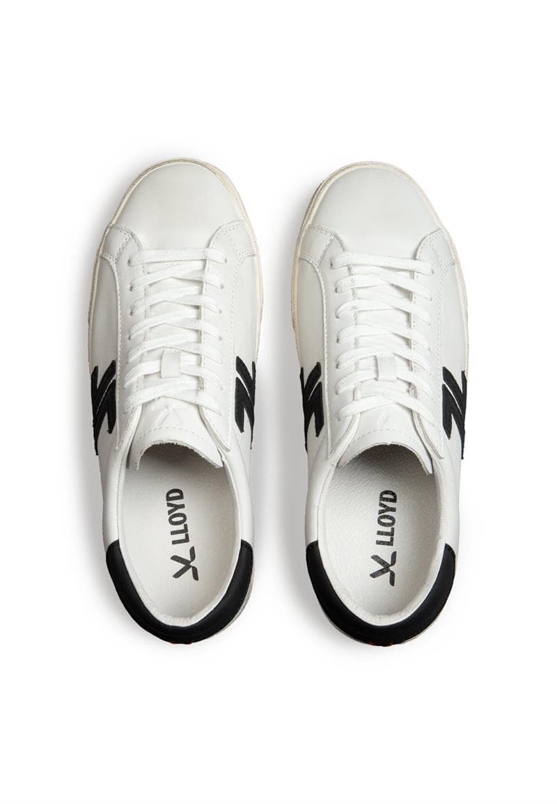 LLOYD VULCAN Herre Sneaker OFFWHITE/BLACK Str. 41 view 2