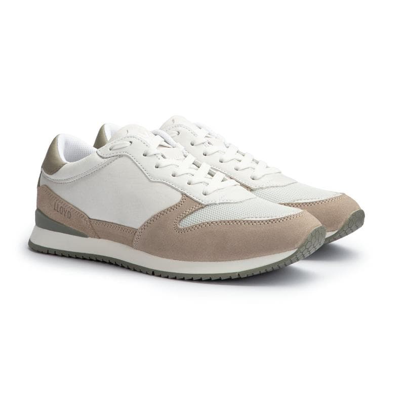 LLOYD SWIFT 2.0 Herre Sneaker TAUPE/OFFWHITE/SALBEI Str. 46,5