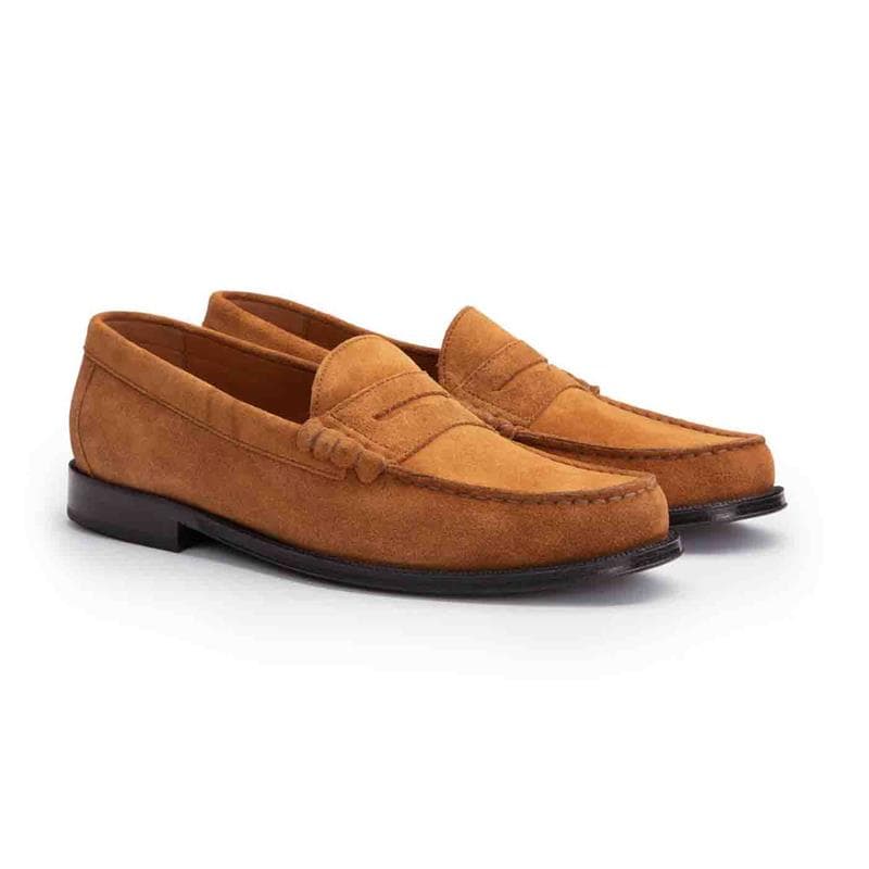 LLOYD CLOUT MOVE Herre Loafer CAMEL Str. 40