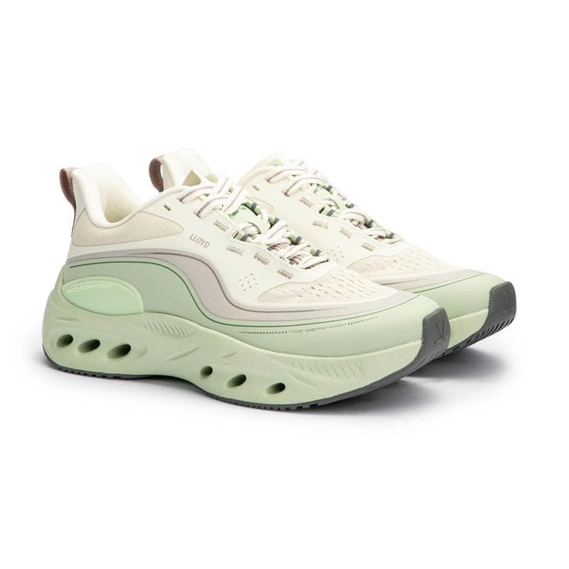 LLOYD DASH X Dame Sneaker GREEN Str. 42