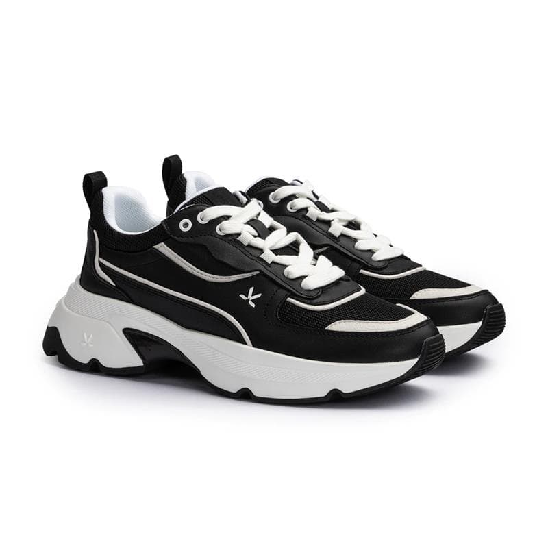 LLOYD TESSO ERA Dame Sneaker BLACK/OFFWHITE Str. 41