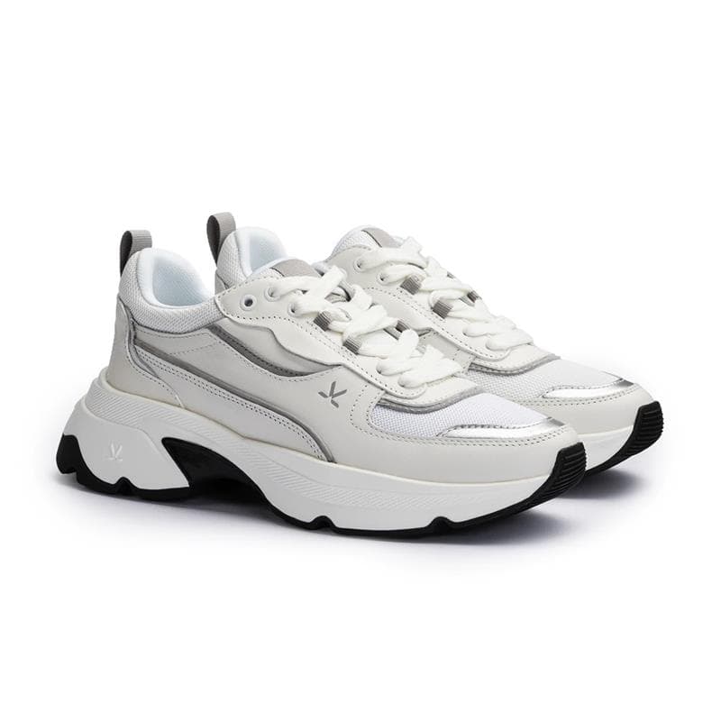 LLOYD TESSO ERA Dame Sneaker WHITE/SILVER/LIGHTGREY Str. 37