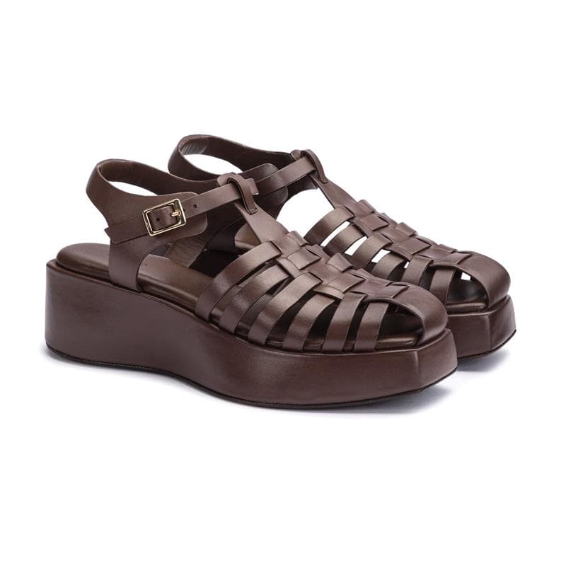LLOYD VEGA FRAME Dame Sandal BROWN Str. 38,5