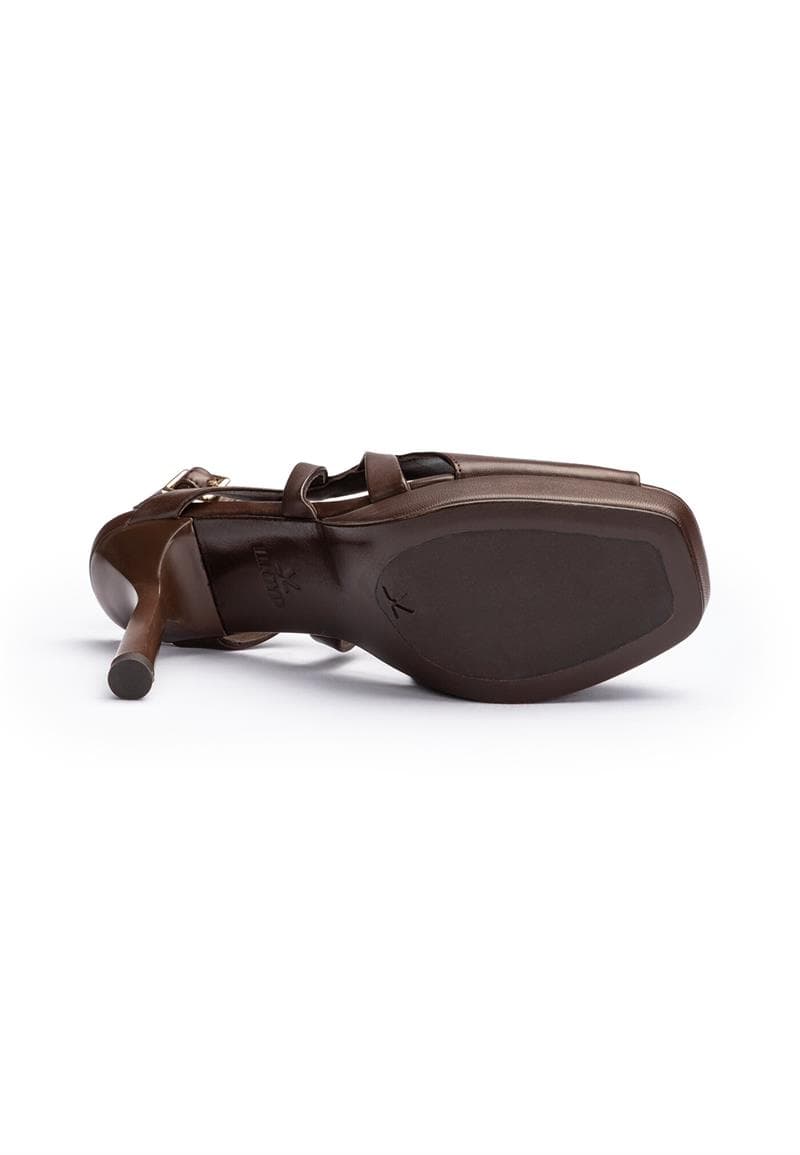 LLOYD NOVA TWIST Dame Sandal BROWN Str. 38 view 2