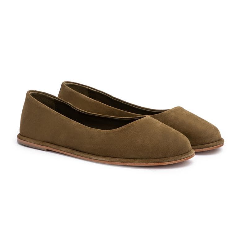 LLOYD IRIS Dame Slipper OLIVE GREEN Str. 36
