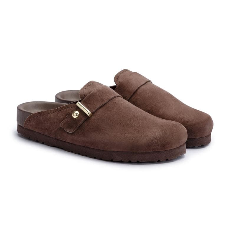 LLOYD BELA Dame Slipper DK.BROWN Str. 41