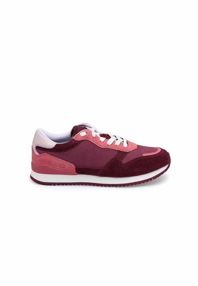 LLOYD SWIFT DAME Sneaker OXBLOOD/PINK/OXBLOOD Str. 41 view 2