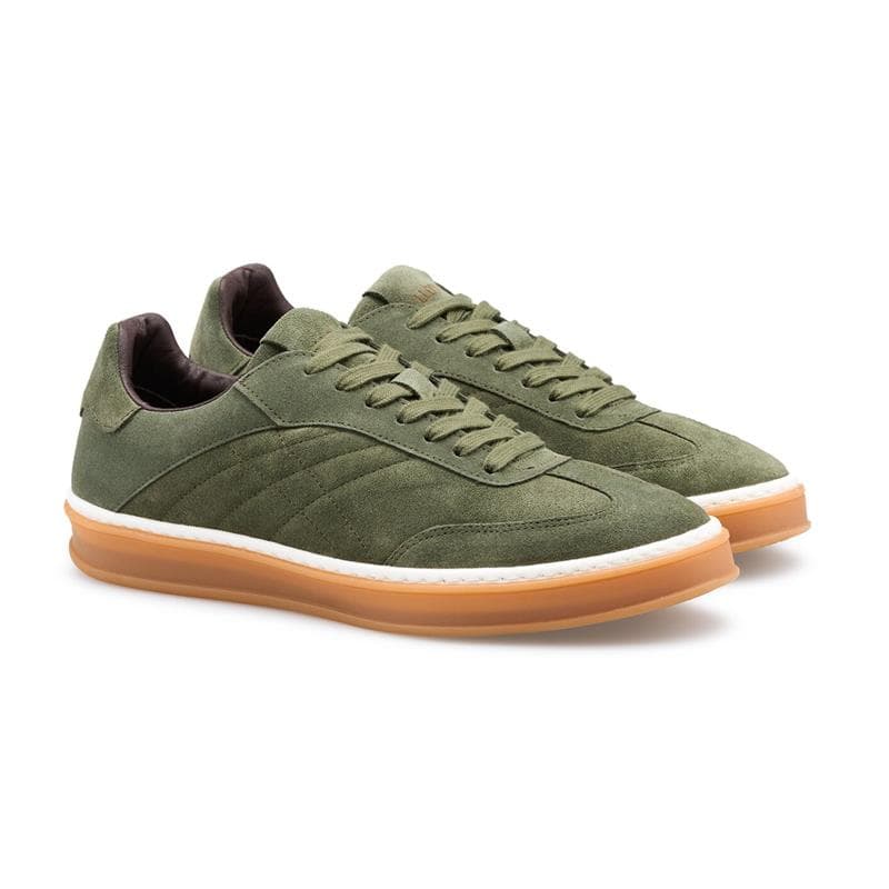 LLOYD BEAT Herre Sneaker OLIV GREEN SUEDE Str. 43