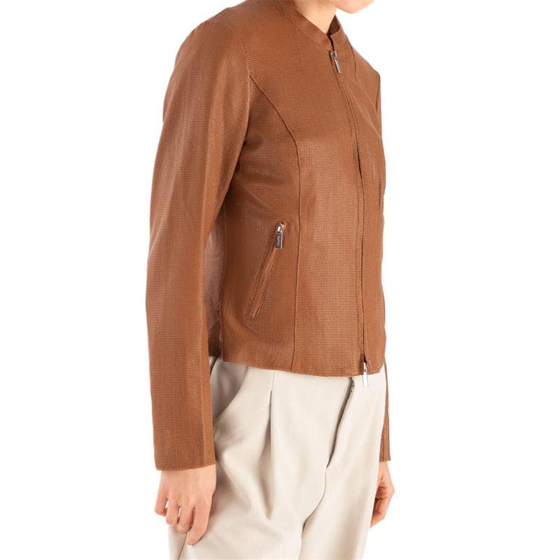 LLOYD CECILIA Dame Jakke COGNAC 36