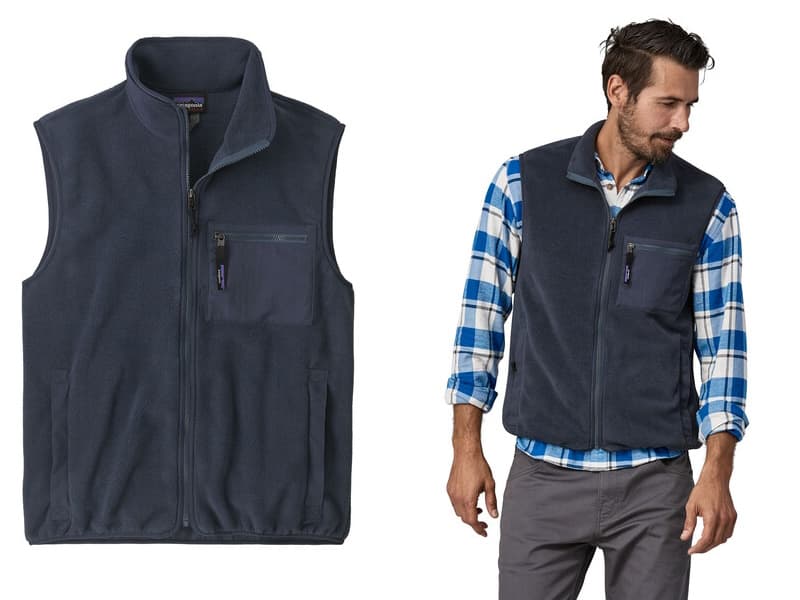 Patagonia Synchilla Vest-Smolder Blue (SMDB)-S