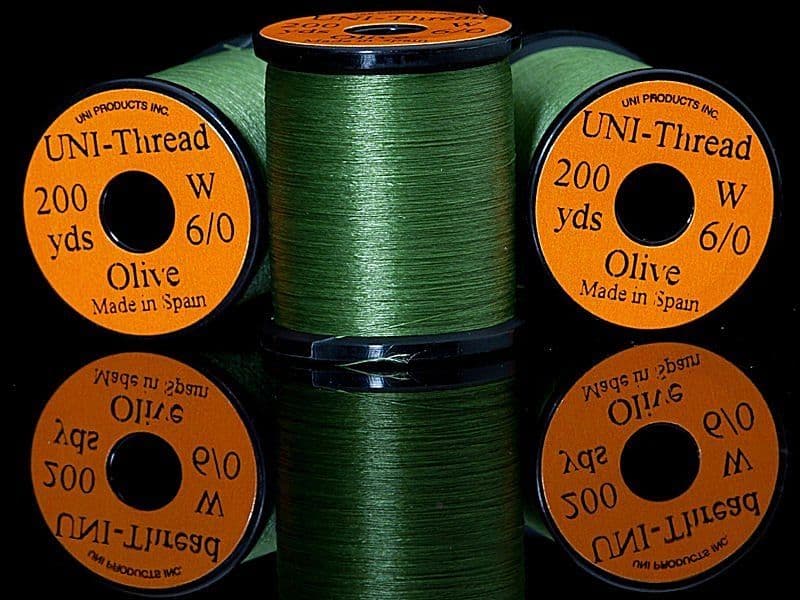 UNI Thread - bindetråd-Olive-6/0
