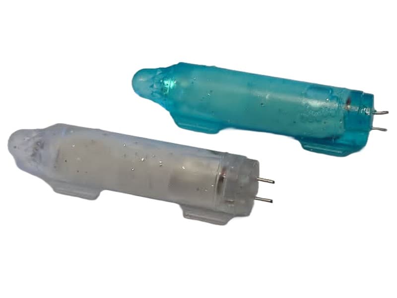 Fladen blinklys/diode-Hvid