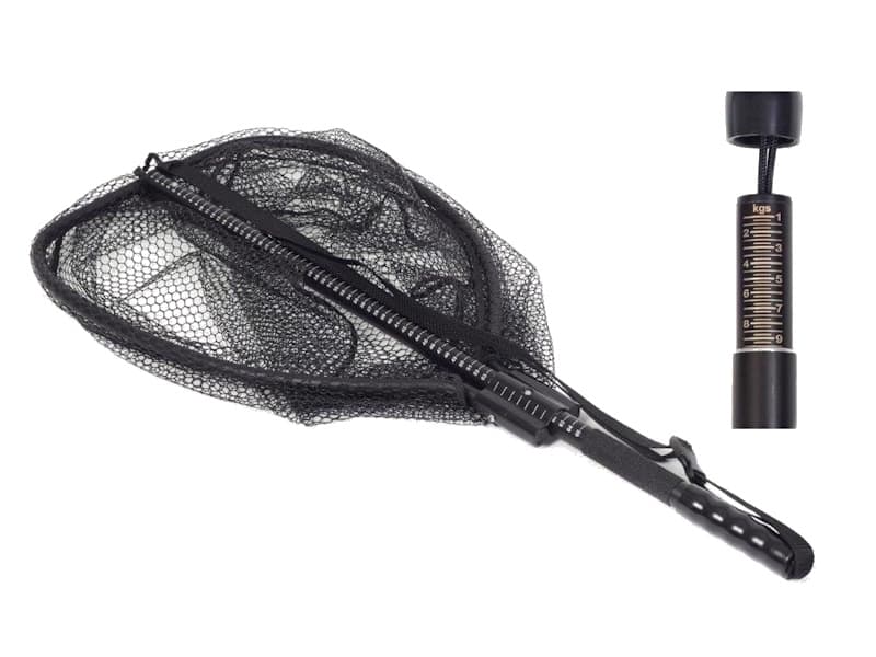 McLean Measure &amp; Weigh Landing Net-XXL-Black