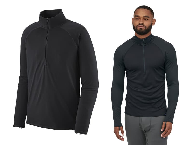 Patagonia Capilene Midweight Zip Neck-M