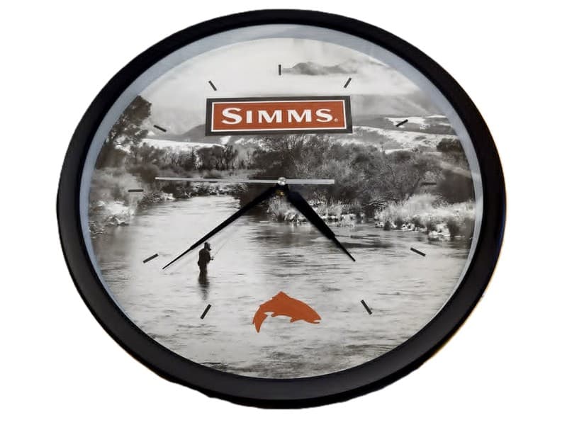Simms Trout Clock