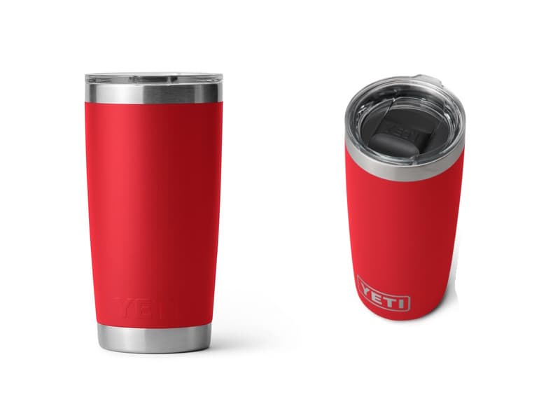 YETI Rambler 10 Oz Tumbler-Rescue Red