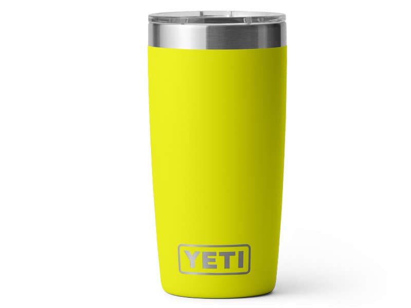 YETI Rambler 10 Oz Tumbler-Firefly Yellow