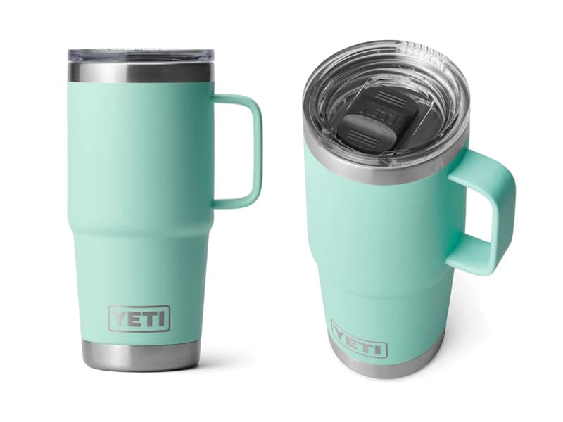 YETI Rambler 20 Oz Travel Mug-Seafoam