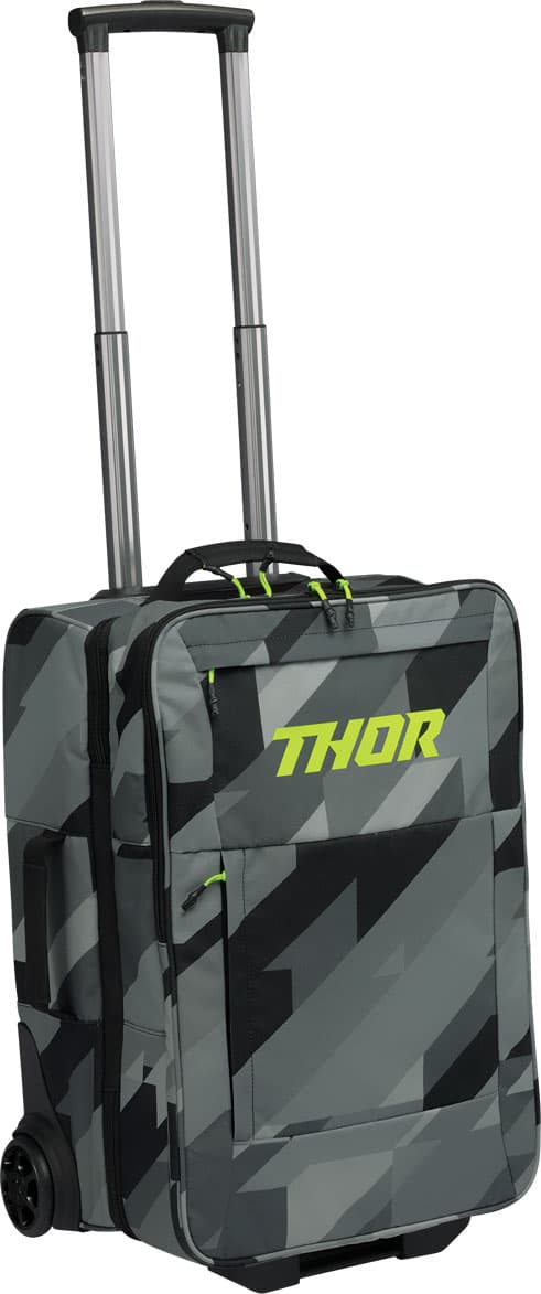 Thor Jetway Camo, Gearvogn , farve: Grå/Sort/Neongul , størrelse: En størrelse