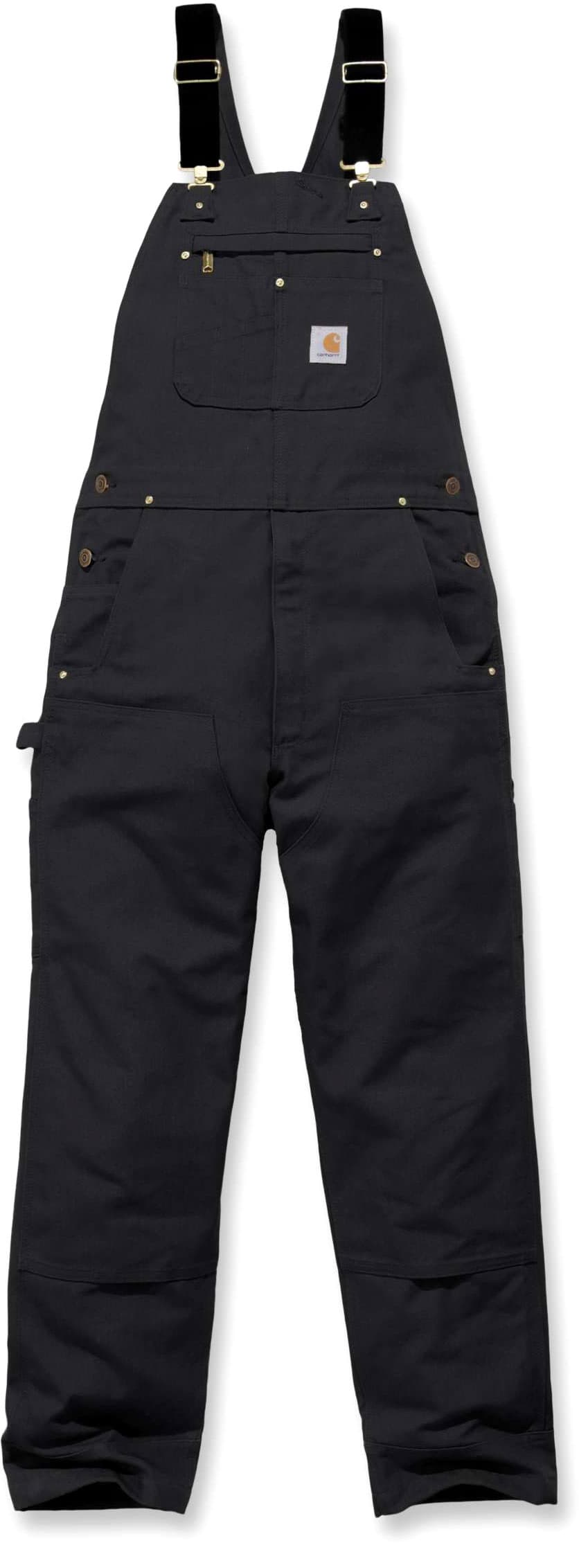 Carhartt Bib, dungarees , farve: sort , størrelse: W36/L32