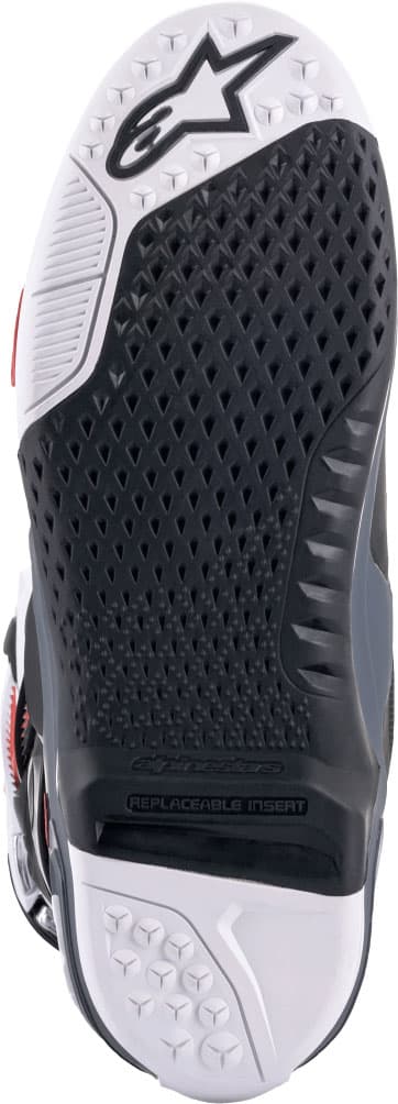 Alpinestars Tech 10, tunge , farve: Sort/Hvid , størrelse: 9/10 US