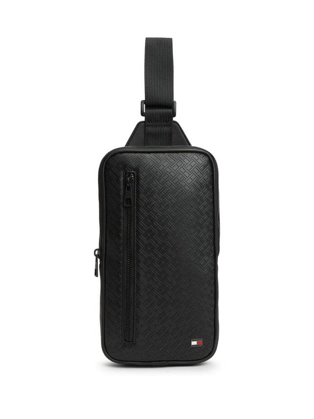 TH EMBOSSED FLAG SLING BAG