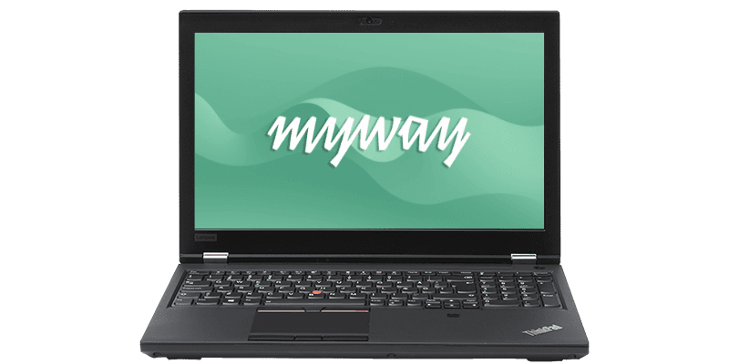 My Power P15 - bærbar computer på abonnement - myway