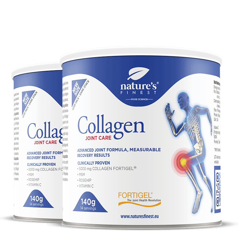 Nature's Finest Collagen Joint Care Bundle | Fortigel kollagen til støtte af brusk og led | knæsupport, mobilitet, fleksibilitet, stivhed | MSM,