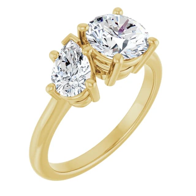 Aveline Brilliant Toi et Moi | Diamant ringe | Diamantsmykker | Forlovelses & vielsesringe