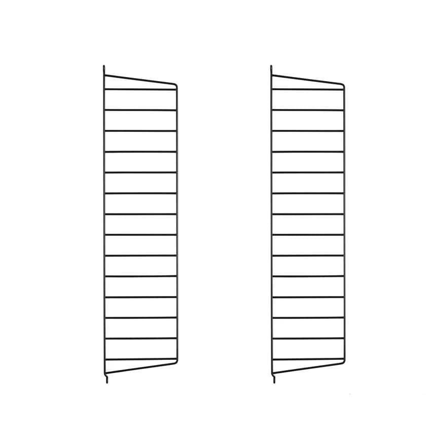 STRING VÆG GAVL 2 STK. SW7520-13-2 SORT