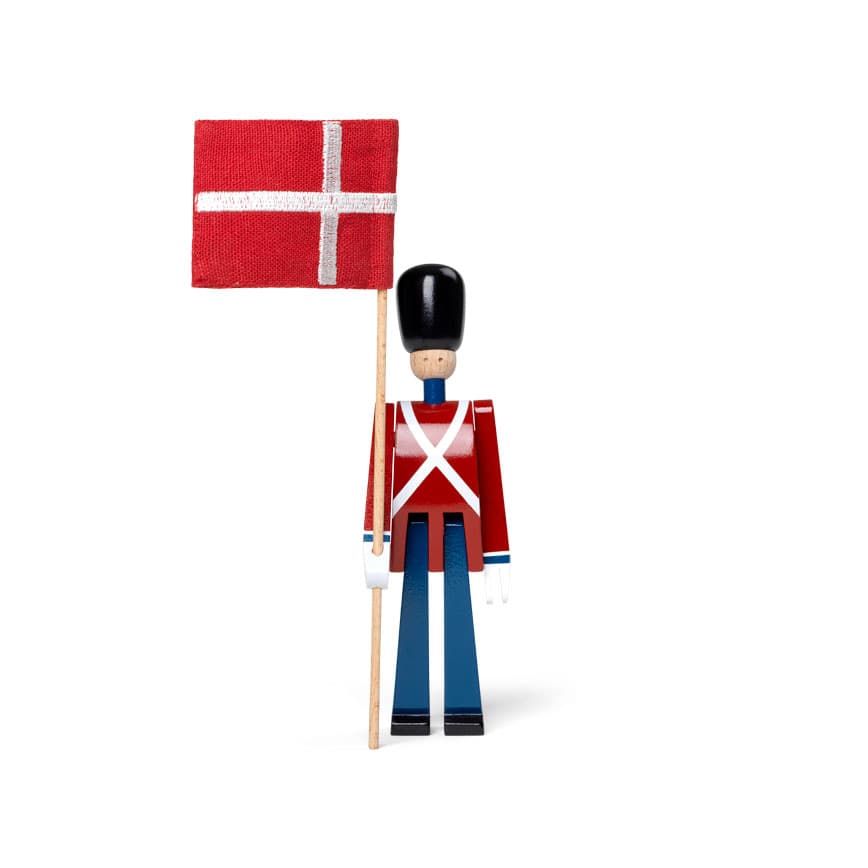 MINI FANEBÆRER M/FLAG 39226 H:14CM