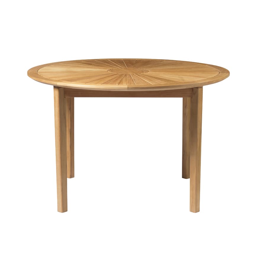 M27 Sammen havebord  ø120cm  teak