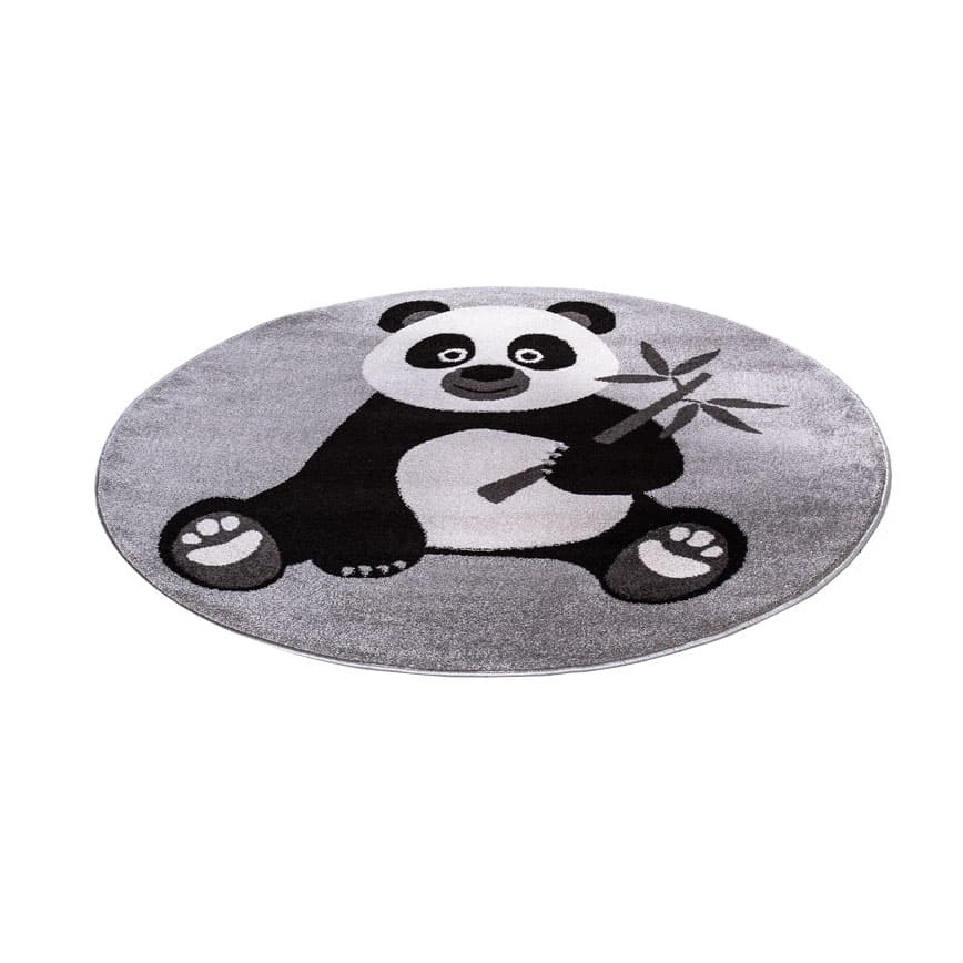 PANDA LEGETÆPPE  GREY Ø120CM