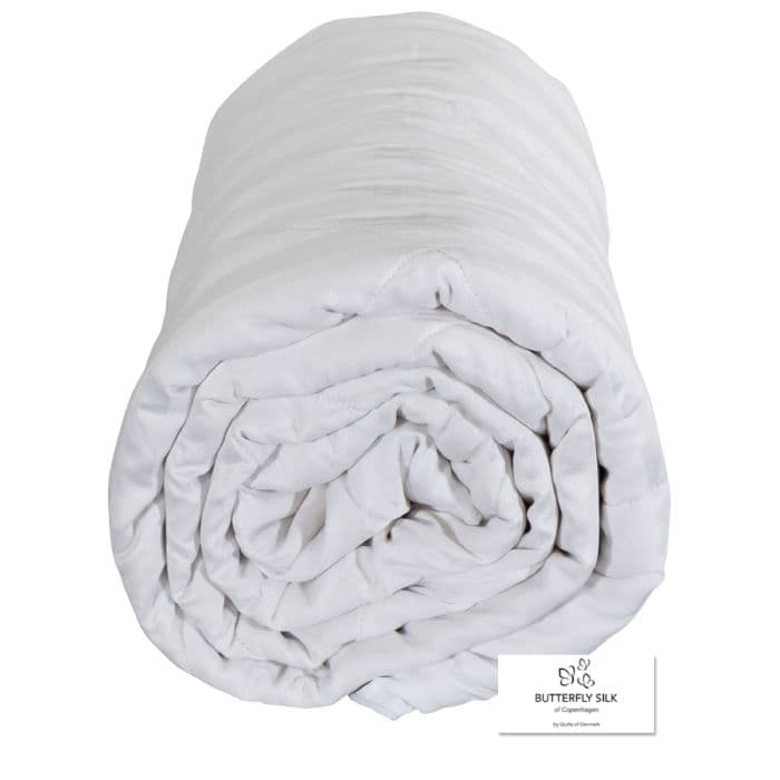 Baby silkedyne - Helårsdyne 100% mulberry slik og bambus - 70x100 cm - Butterfly Silk