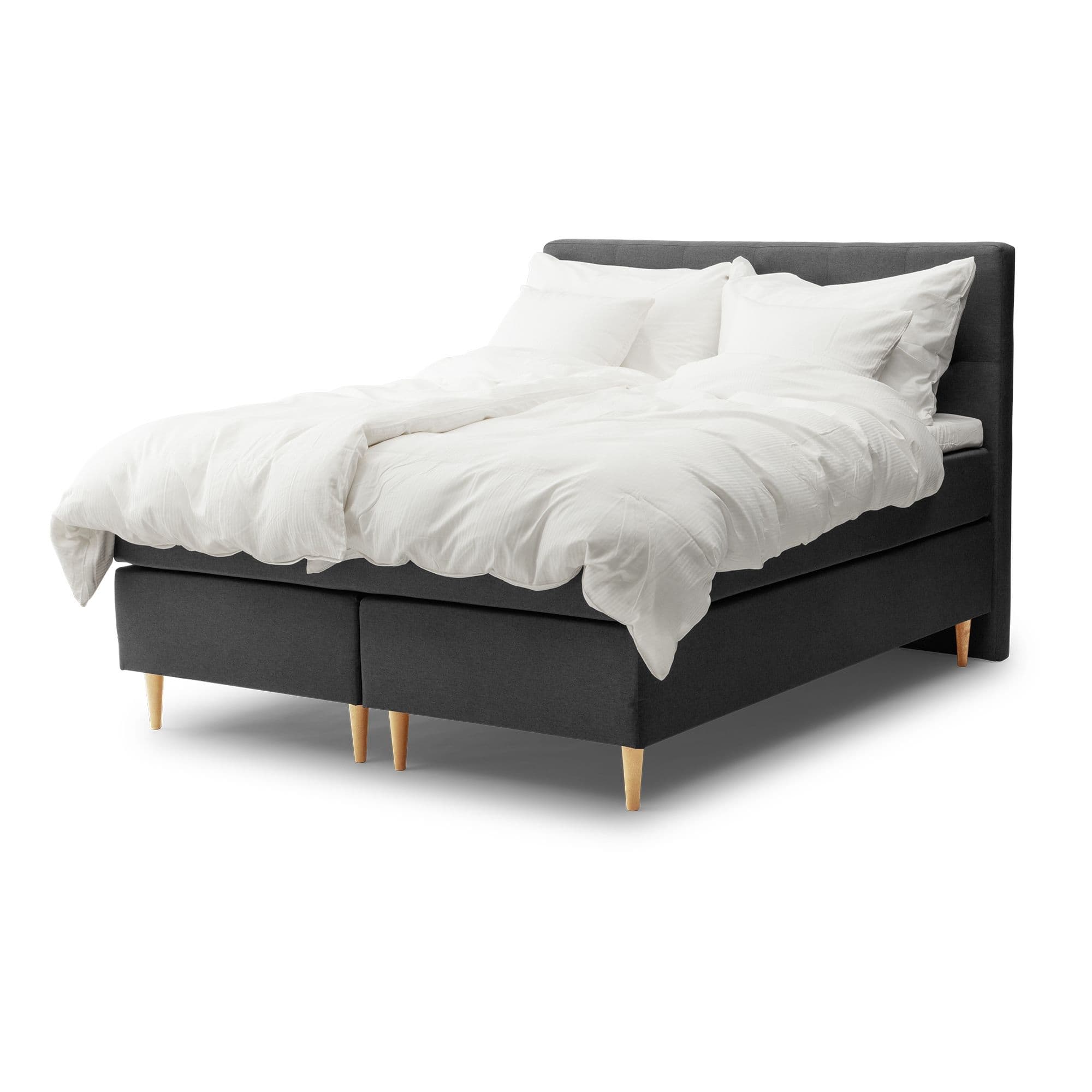 Kontinentalseng 160x200 cm - Prestige Deluxe -  Luksus 7 zoners dobbeltseng - Nordstrand Home
