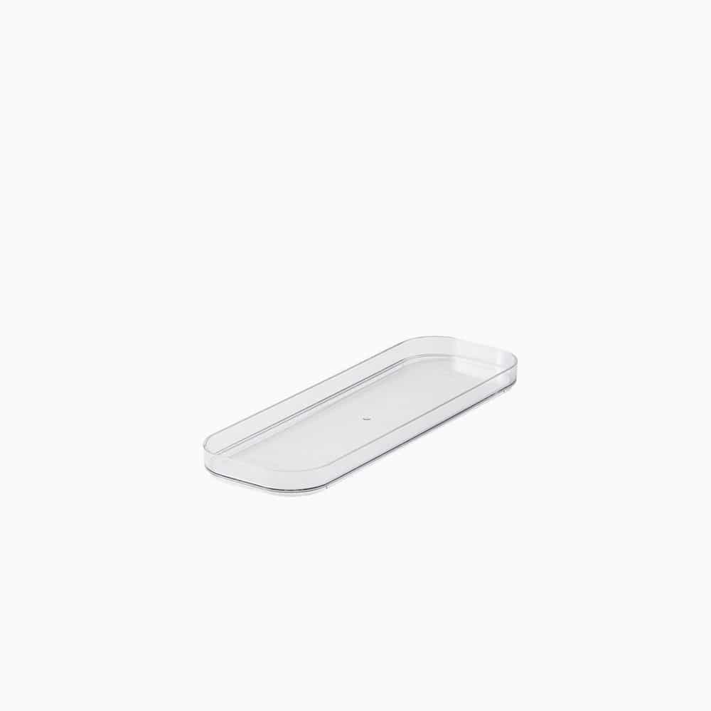 Låg til transparente plastkasser Transparent Plast 10cm x 29cm x 2cm - Transparent - 10cm x 29cm x 2cm - Cajsa